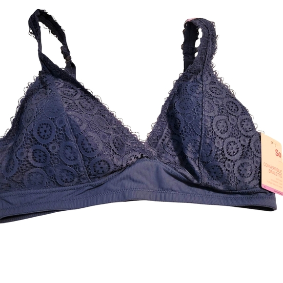 SO Other - SO NWT Women's Lace Bralette - Blue